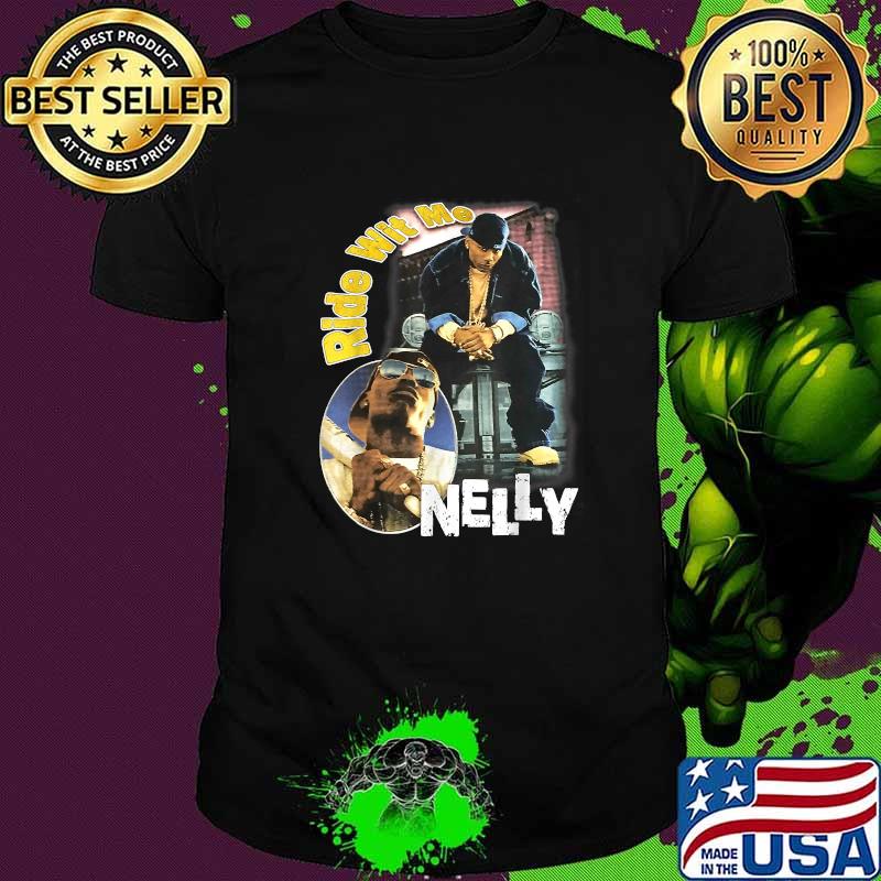 Vintage Rides Wits Nellys Art Rapper Legend Limited Design T-Shirt