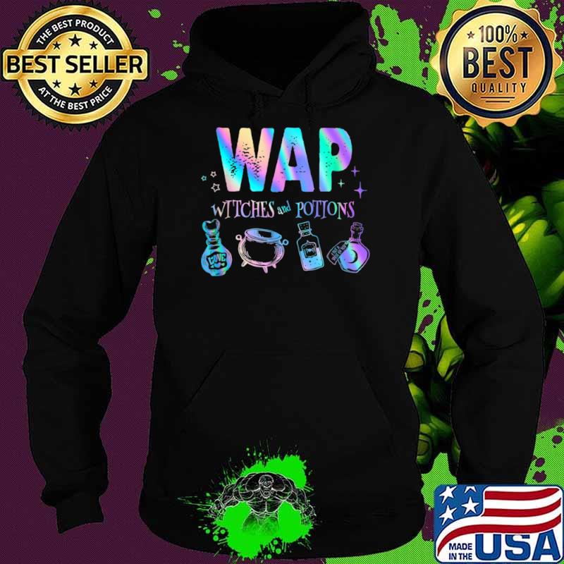 WAP Witches and Potions Halloween Hologram Shirt Hoodie WAP Witches and Potions Halloween Hologram Shirt Hoodie