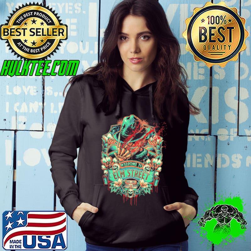 WELCOME TO ELM STREET FREDDY KRUEGER HALLOWEEN SHIRT