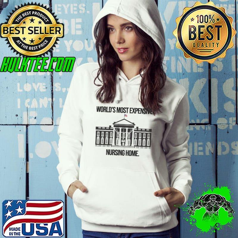 Worlds most expensive nursing home white house usa flag shirt