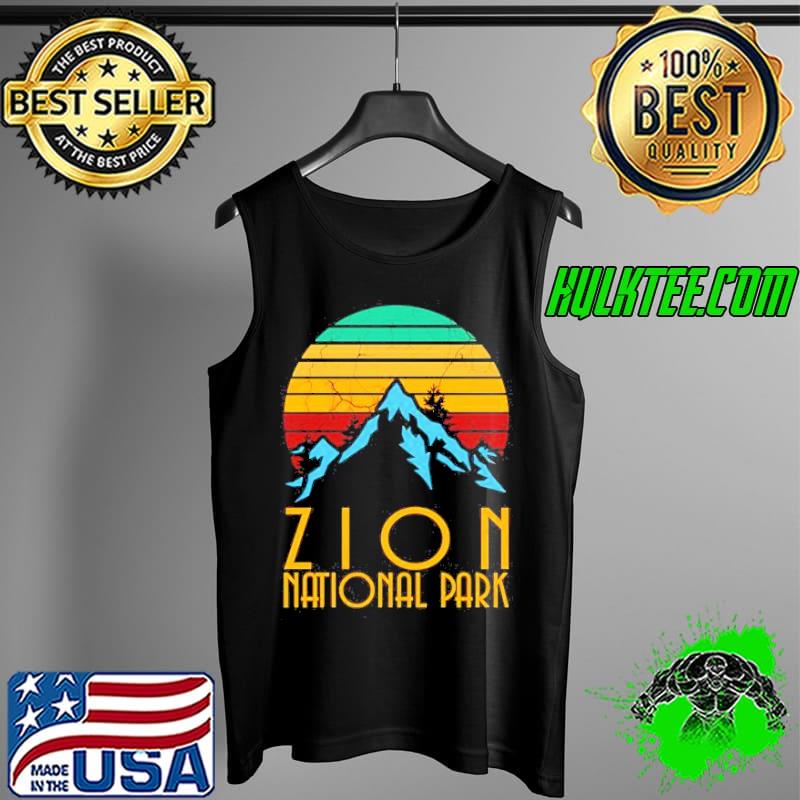 Zion national park mountain vintage s Tank Top Zion national park mountain vintage s Tank Top