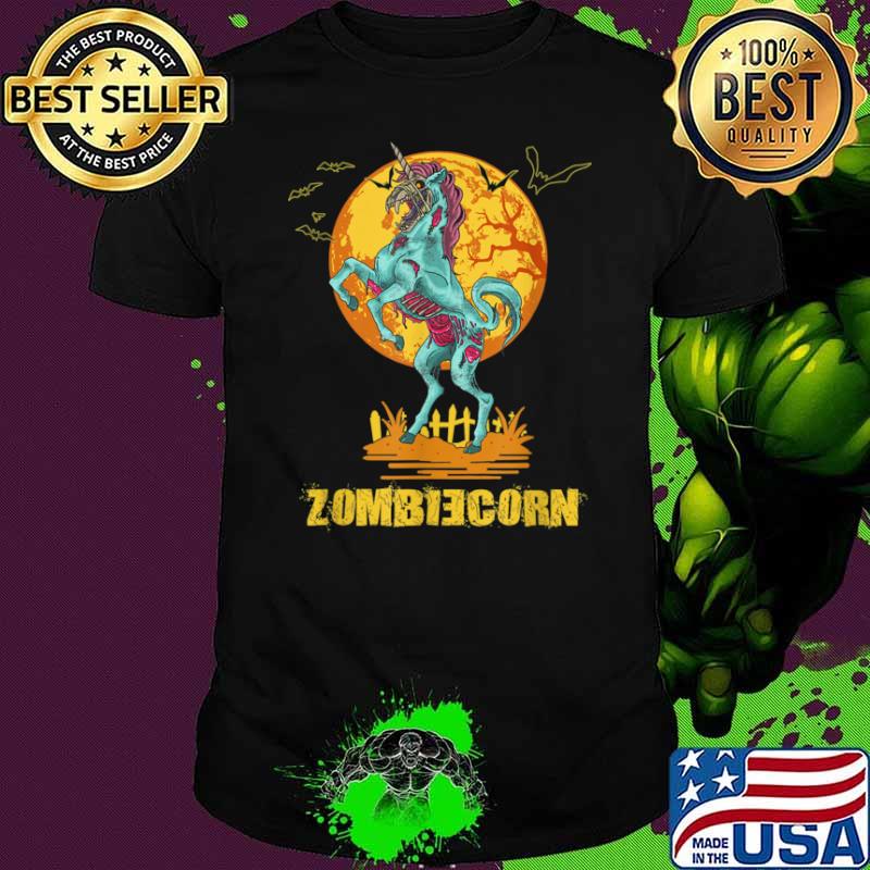 Zombiecorn Zombie Unicorn Halloween Shirt