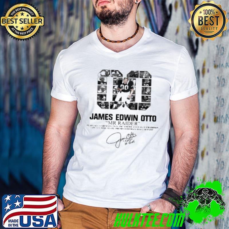 00 James Edwin Otto Mr Raider Shirt