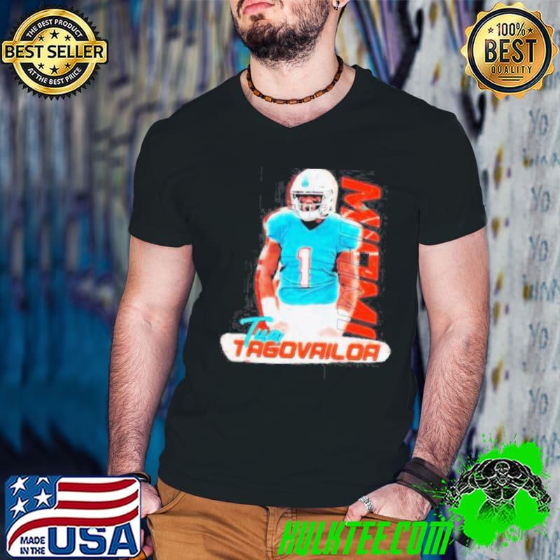 1 tua tagovailoa miamI dolphins Football new 2021 shirt