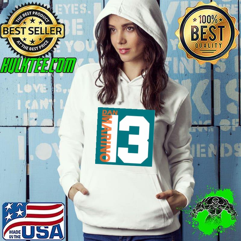 13 Dan Marino Miami Dolphins Jersey Number Team Rugby Shirt Hoodie 13 Dan Marino Miami Dolphins Jersey Number Team Rugby Shirt Hoodie