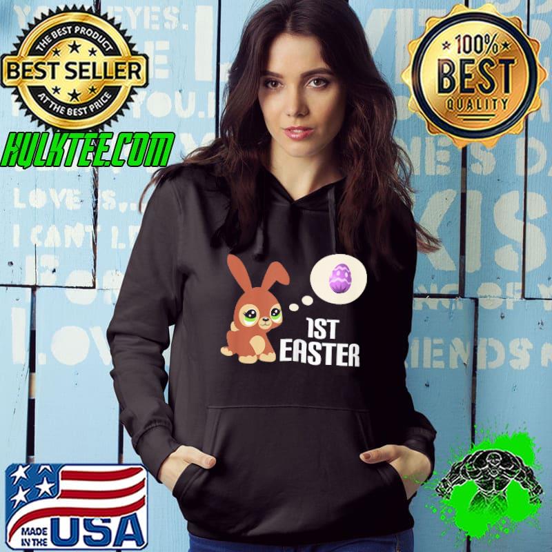 1St Easter Christian Good Friday Easter Bunny Eastertide s Hoodie 1St Easter Christian Good Friday Easter Bunny Eastertide s Hoodie