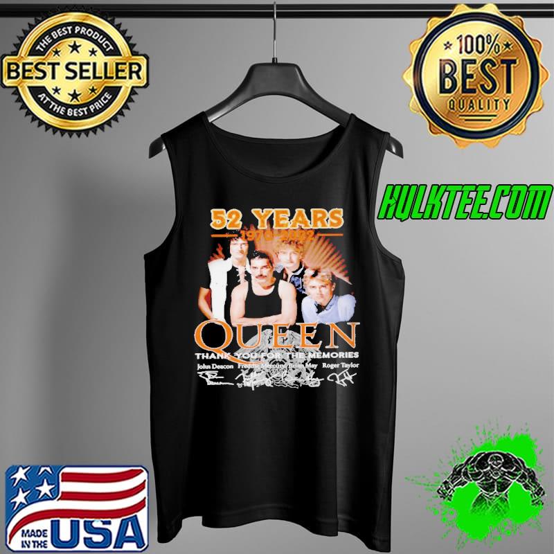 52 years 1970 2022 queen thank you for the memories s Tank Top 52 years 1970 2022 queen thank you for the memories s Tank Top