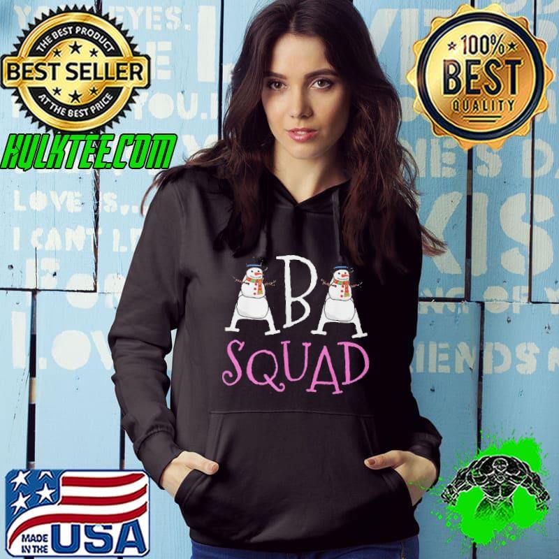ABA Squad Applied Behavior Analyst Christmas Shirt ABA Squad Applied Behavior Analyst Christmas Shirt