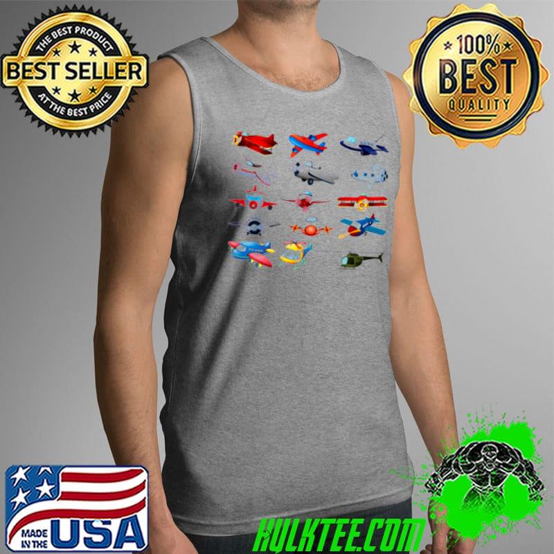 All Of Plane Shirt Tank Top All Of Plane Shirt Tank Top