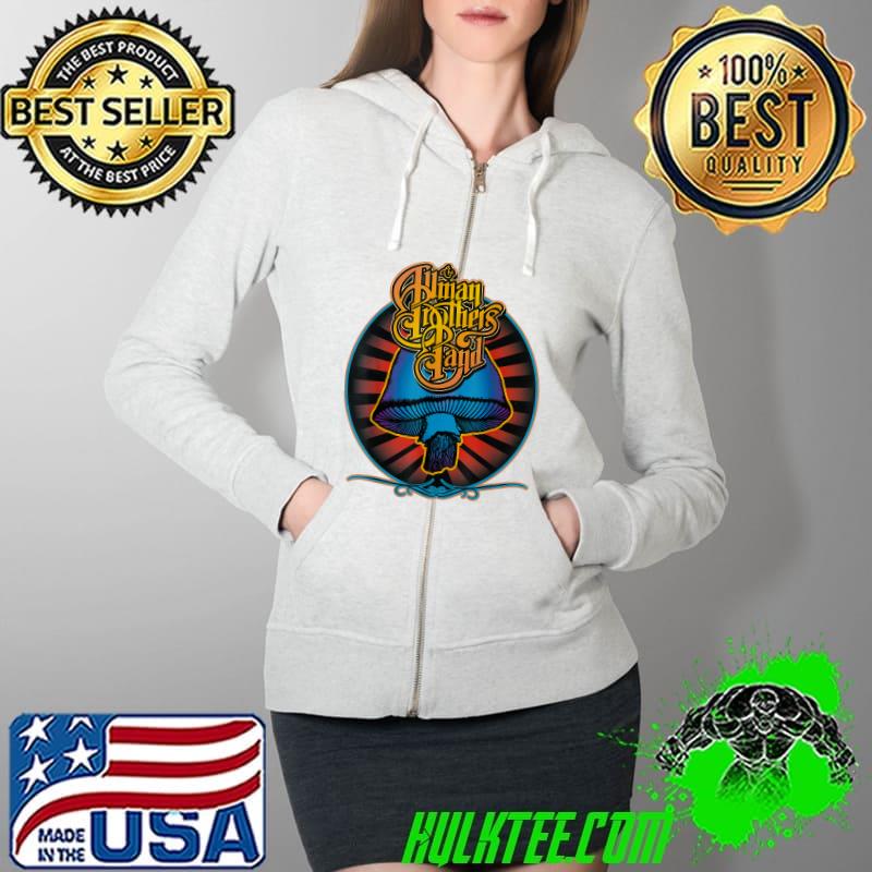 Allmans The Music Band Brother's Legend Live Forever T-Shirt Full Zip Hooded Allmans The Music Band Brother's Legend Live Forever T-Shirt Full Zip Hooded
