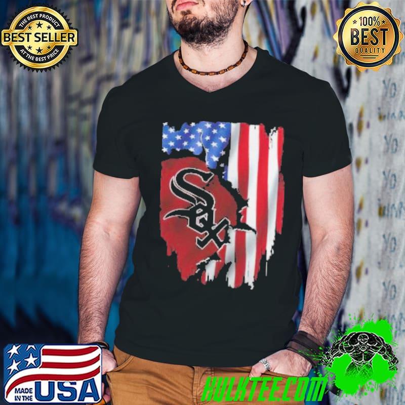 American Flag MLB Chicago White Sox shirt