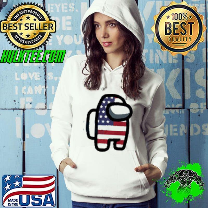 Among Us America Flag Shirt