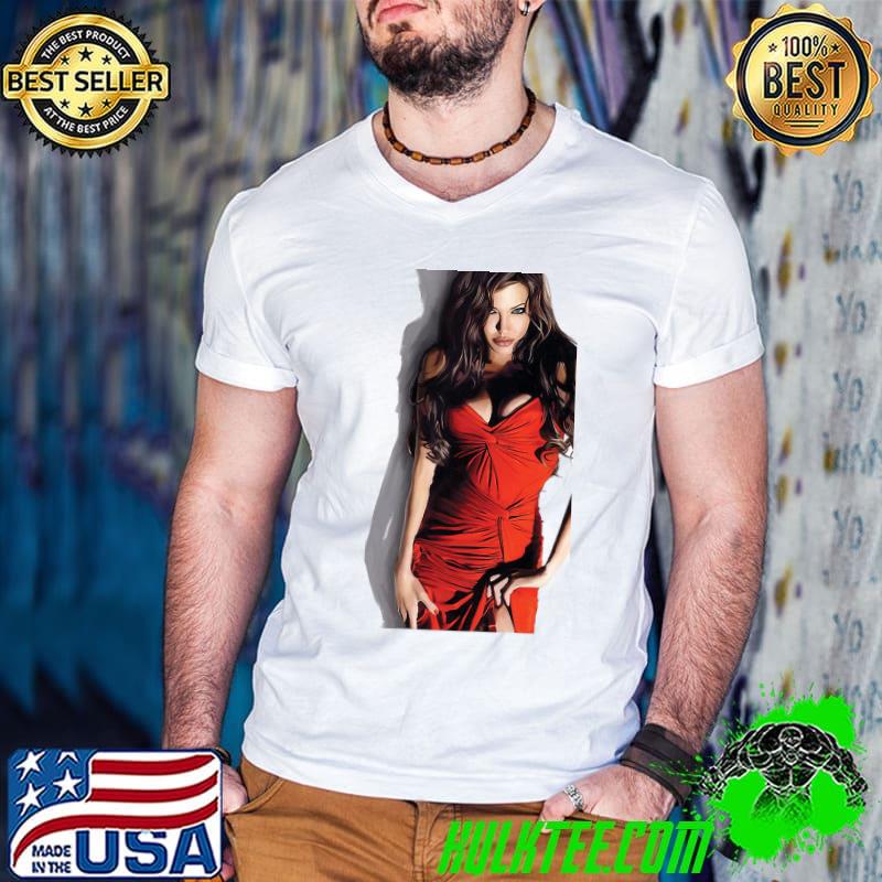 Angelina jolie artwork sheraza shirt