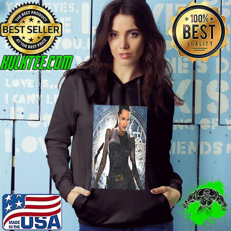 Angelina Jolie as Lara Croft shirt