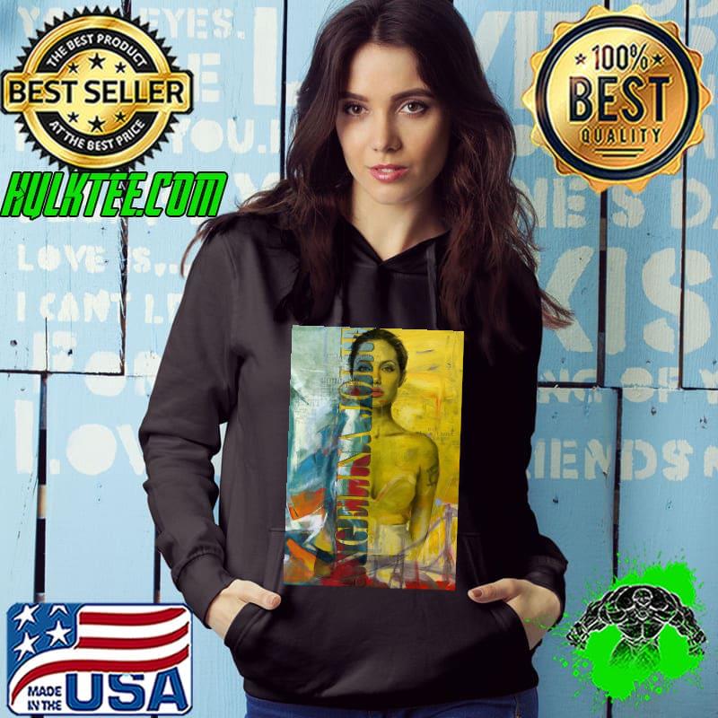 Angelina jolie corporate art task force shirt