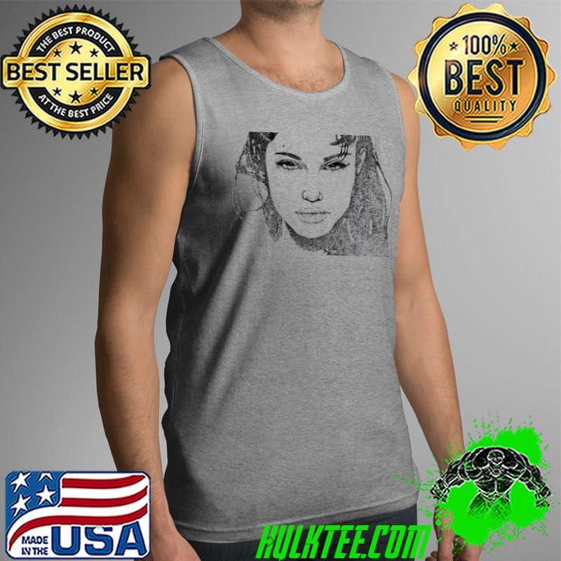 Angelina Jolie Portrait Fan Art s Tank Top Angelina Jolie Portrait Fan Art s Tank Top