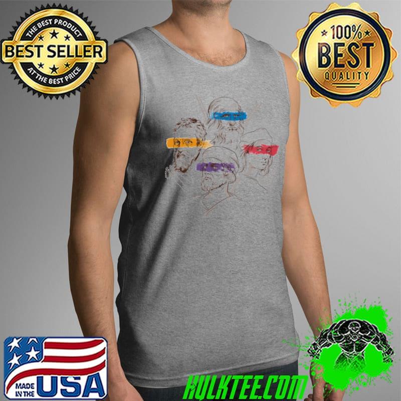 Artistas Renascentistas Tartarugas Ninjas Shirt Tank Top Artistas Renascentistas Tartarugas Ninjas Shirt Tank Top