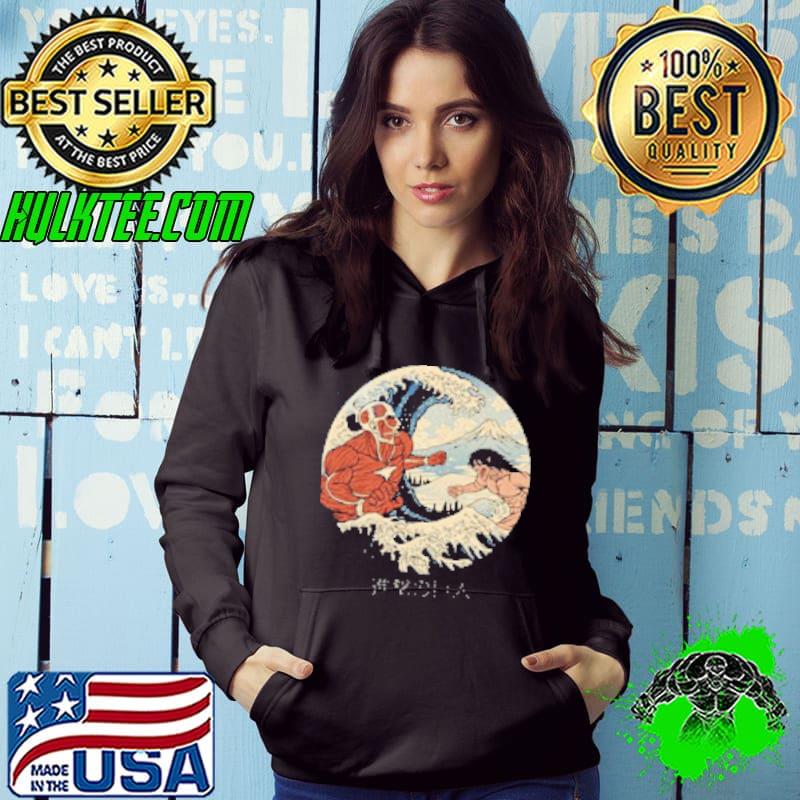 Attack On Titan Kanagawa Wave s Hoodie Attack On Titan Kanagawa Wave s Hoodie