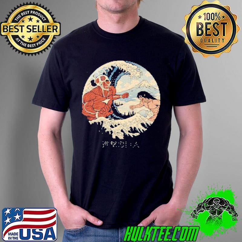 Attack On Titan Kanagawa Wave s Unisex Attack On Titan Kanagawa Wave s Unisex