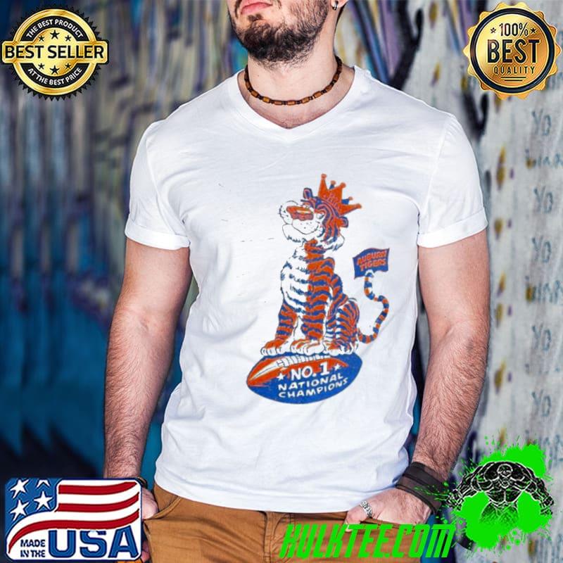 Auburn Tigers No.1 National Champions s Guys V Neck Auburn Tigers No.1 National Champions s Guys V Neck