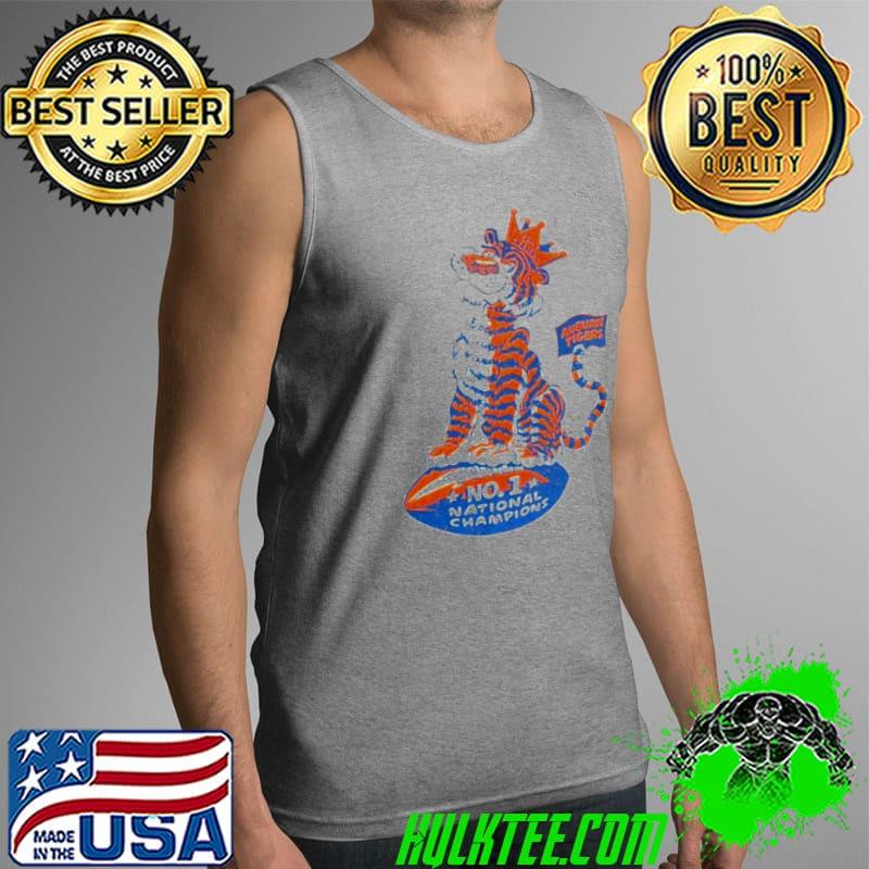 Auburn Tigers No.1 National Champions s Tank Top Auburn Tigers No.1 National Champions s Tank Top