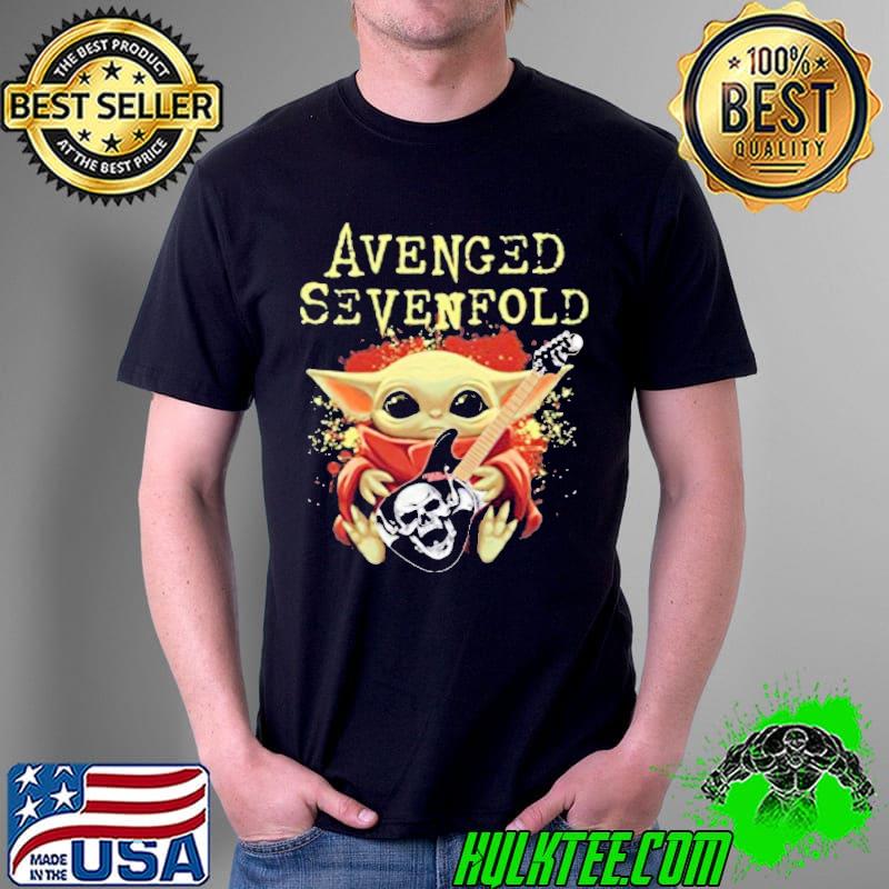 Baby Yoda Hug Guitar Avenged Sevenfold Shirt Unisex Baby Yoda Hug Guitar Avenged Sevenfold Shirt Unisex
