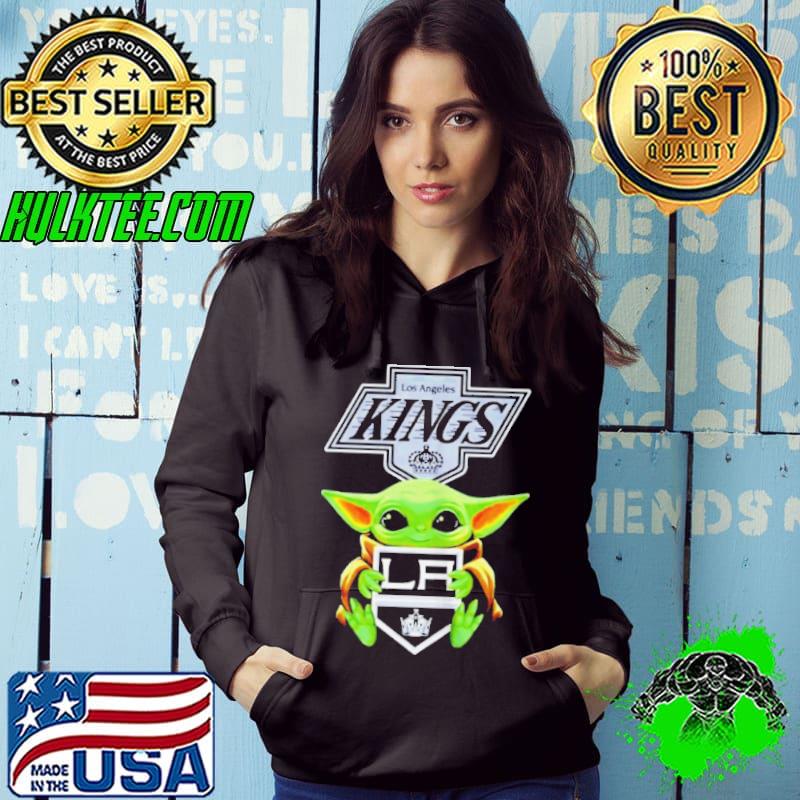 BABY YODA HUG LOS ANGELES KINGS SHIRT