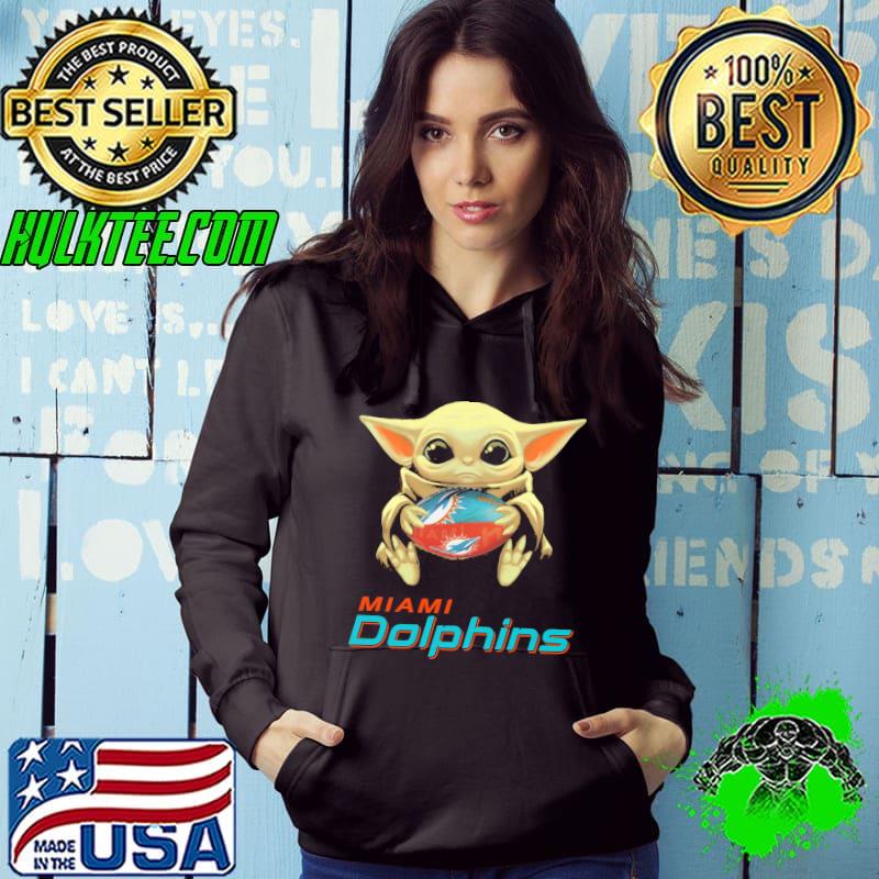 Baby Yoda Miami Dolphins Shirt