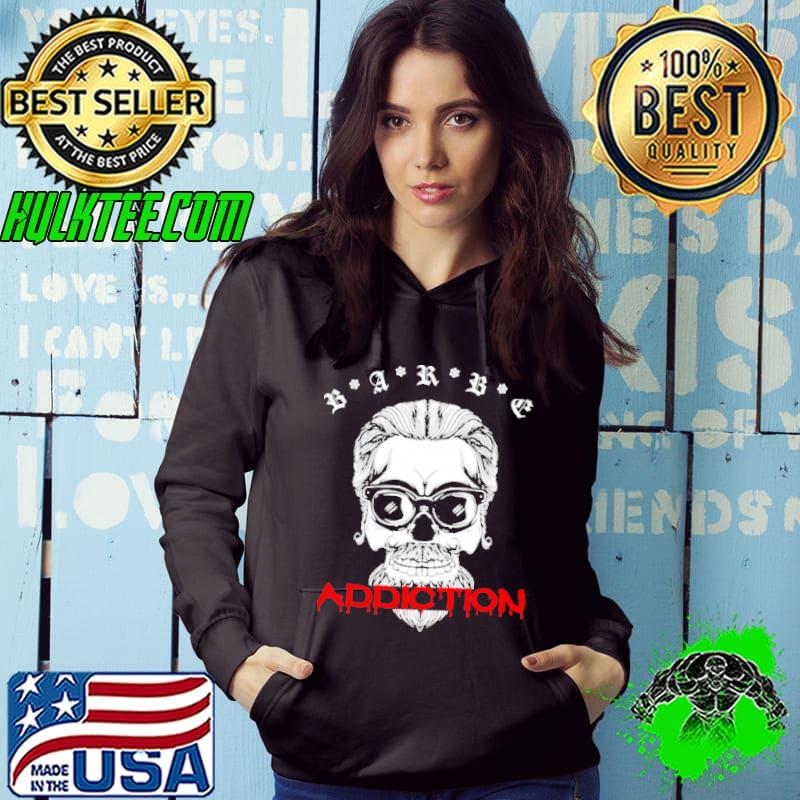Barbe addiction skull shirt