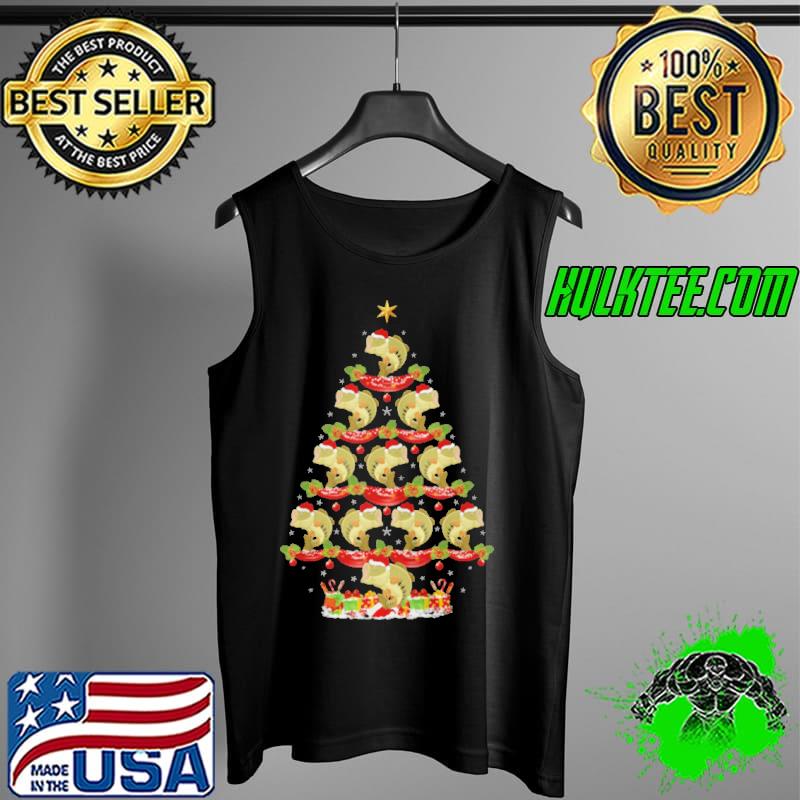 BASS FISH XMAS TREE LIGHTING BASS CHRISTMAS TREE T-SHIRT Tank Top BASS FISH XMAS TREE LIGHTING BASS CHRISTMAS TREE T-SHIRT Tank Top