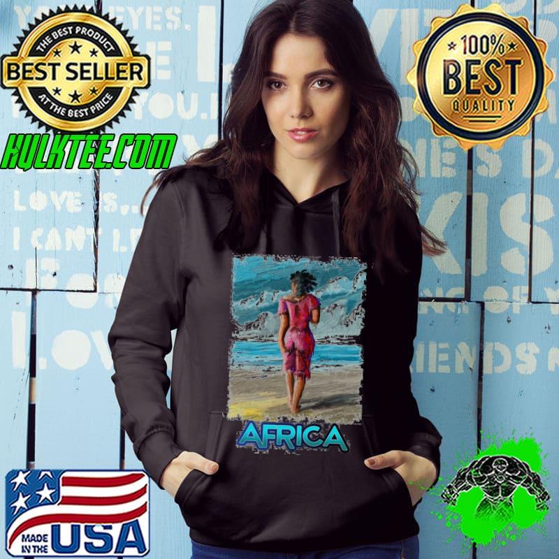 Beach walk anthony mwangi transparent watercolor shirt