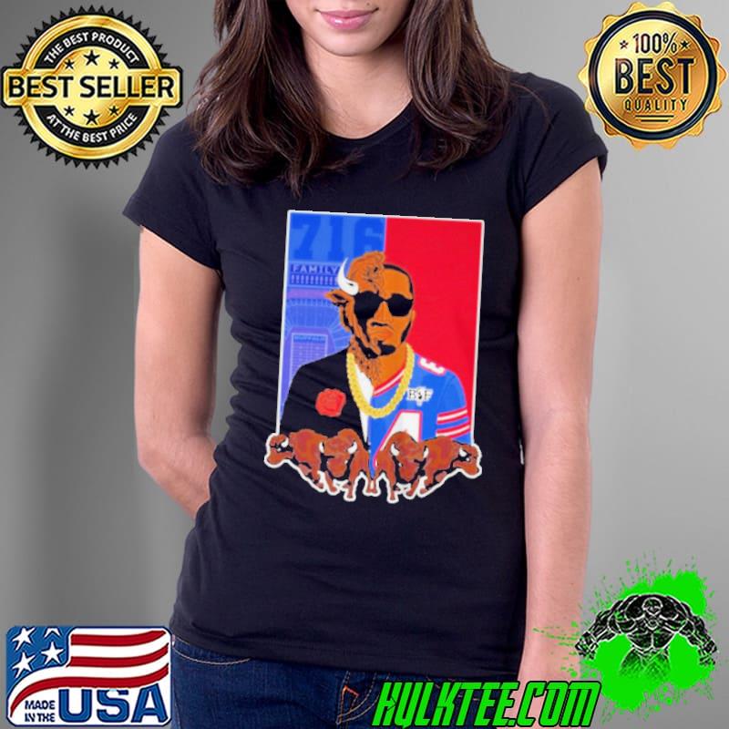 Bills x benny collab split face maddy glab 716 mafia Buffalo Bills buffaloBills shirt