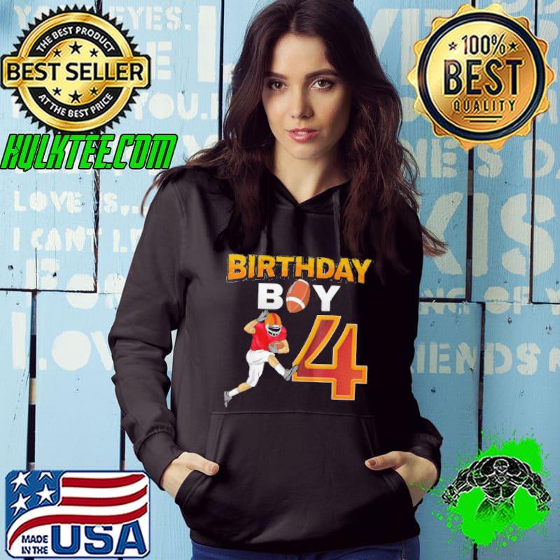 BIRTHDAY BOY 4 T-SHIRT