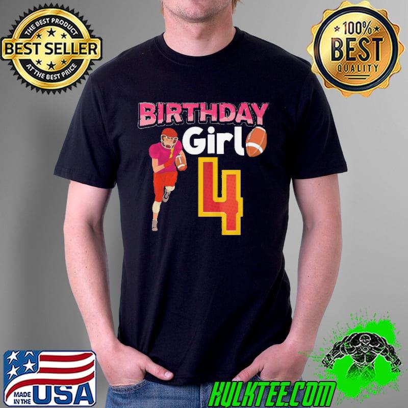 BIRTHDAY GIRL 4 T-SHIRT Unisex BIRTHDAY GIRL 4 T-SHIRT Unisex