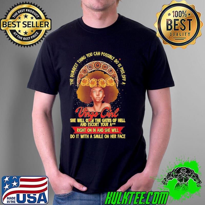 BLACK GIRL ZODIAC VIRGO QUEEN BIRTHDAY AFRO SHIRT Unisex BLACK GIRL ZODIAC VIRGO QUEEN BIRTHDAY AFRO SHIRT Unisex