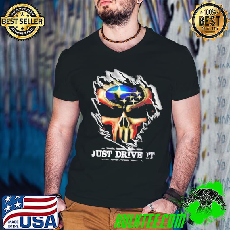 Blood insides skull Ford just drive it shirt