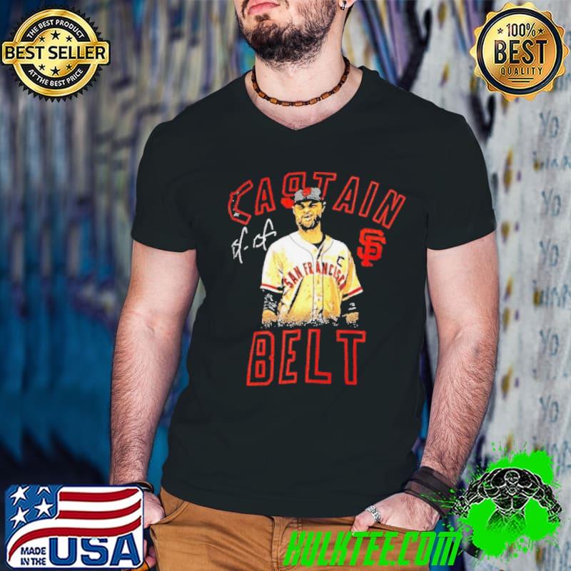 BRANDON BELT SAN FRANCISCO GIANTS SIGNATURE SHIRT Guys V Neck BRANDON BELT SAN FRANCISCO GIANTS SIGNATURE SHIRT Guys V Neck