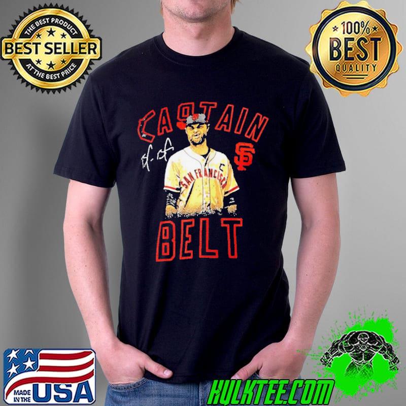 BRANDON BELT SAN FRANCISCO GIANTS SIGNATURE SHIRT Unisex BRANDON BELT SAN FRANCISCO GIANTS SIGNATURE SHIRT Unisex