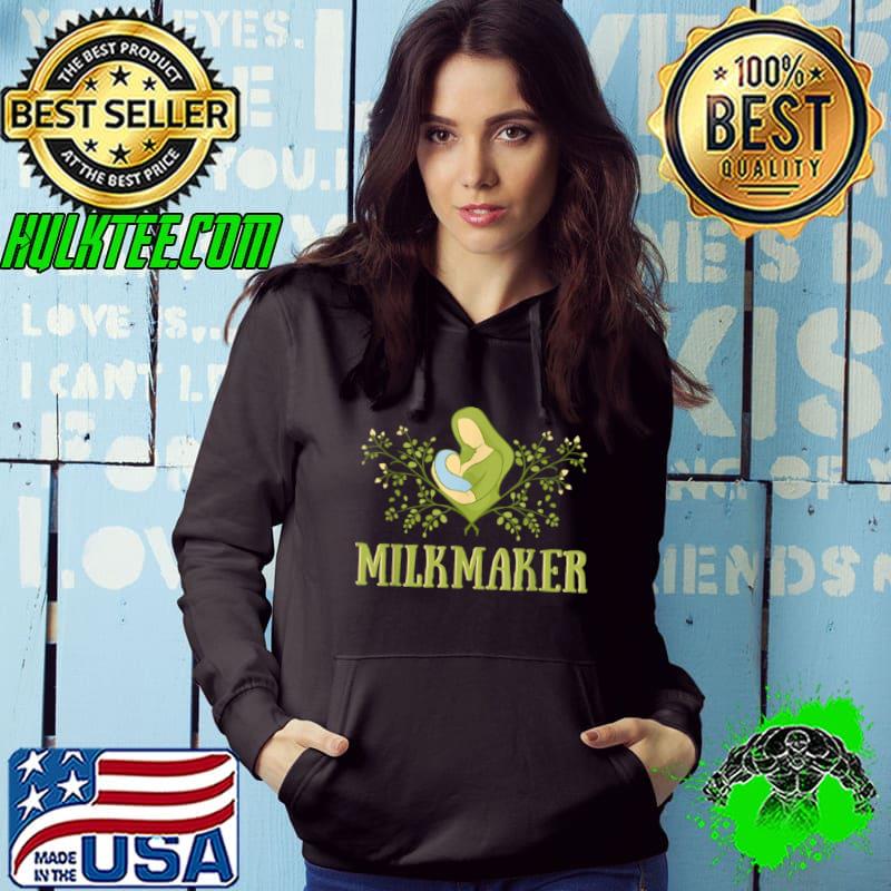 Breastfeeding Awareness Motherhood Nursing Milk Machine T Shirt