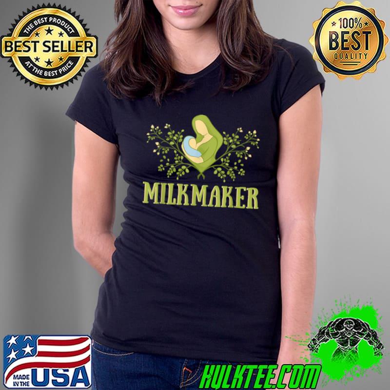 Breastfeeding Awareness Motherhood Nursing Milk Machine T Shirt Ladies Tee Breastfeeding Awareness Motherhood Nursing Milk Machine T Shirt Ladies Tee