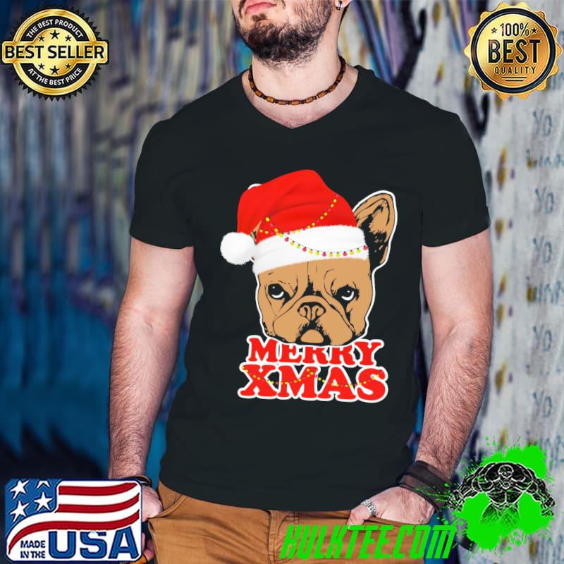 BullDog Merry Xmas Christmas Shirt BullDog Merry Xmas Christmas Shirt