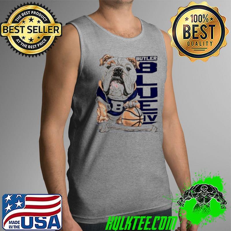 Butler Blue IV Caricature Pug Shirt Tank Top Butler Blue IV Caricature Pug Shirt Tank Top