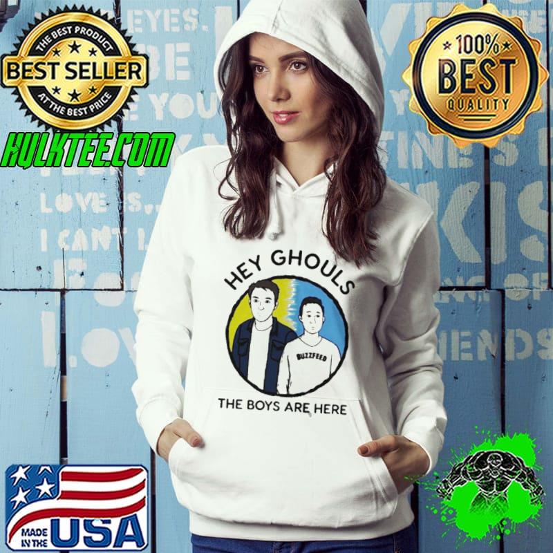 Buzzfeed Unsolved hey ghouls the boys are here shirt