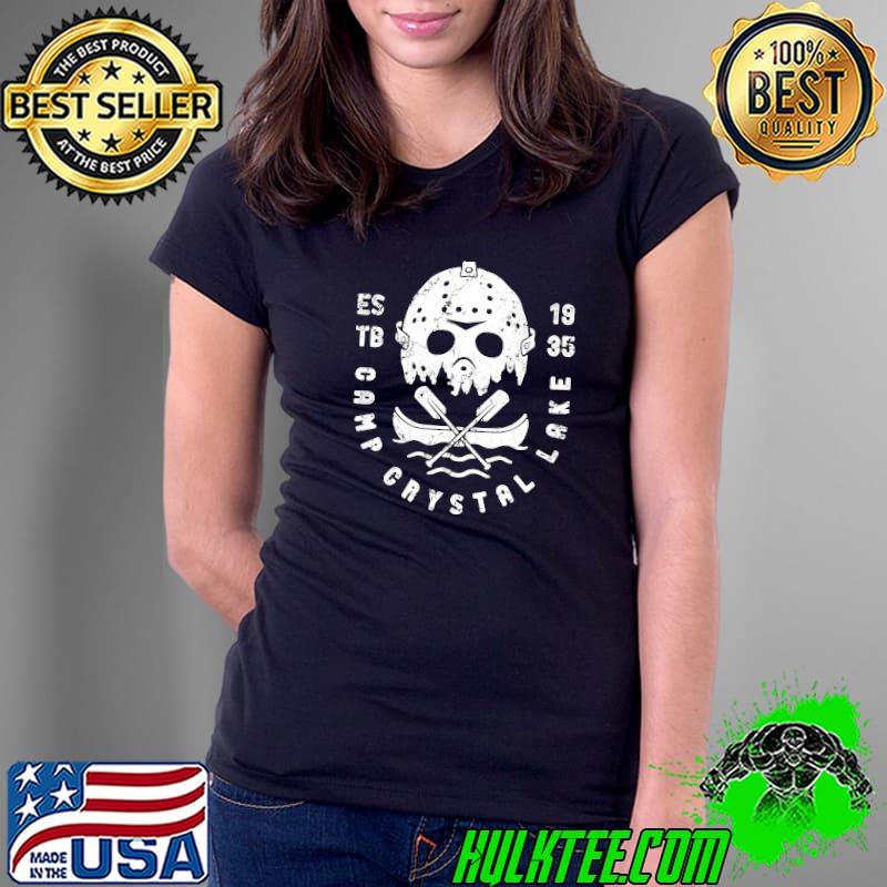 Camp Horror Crystal Lake Champion T-s Ladies Tee Camp Horror Crystal Lake Champion T-s Ladies Tee