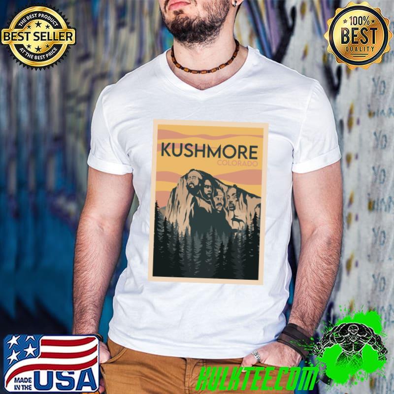 Cannabis CultureMount Kushmore Colorado T-Shirt