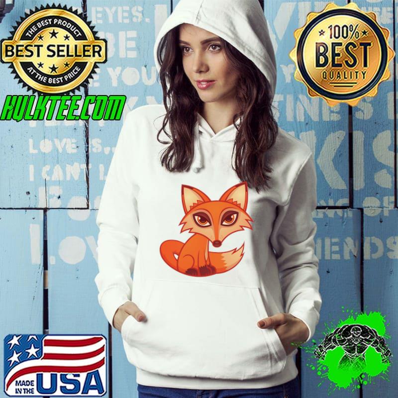 Cartoon Red Fox Shirt