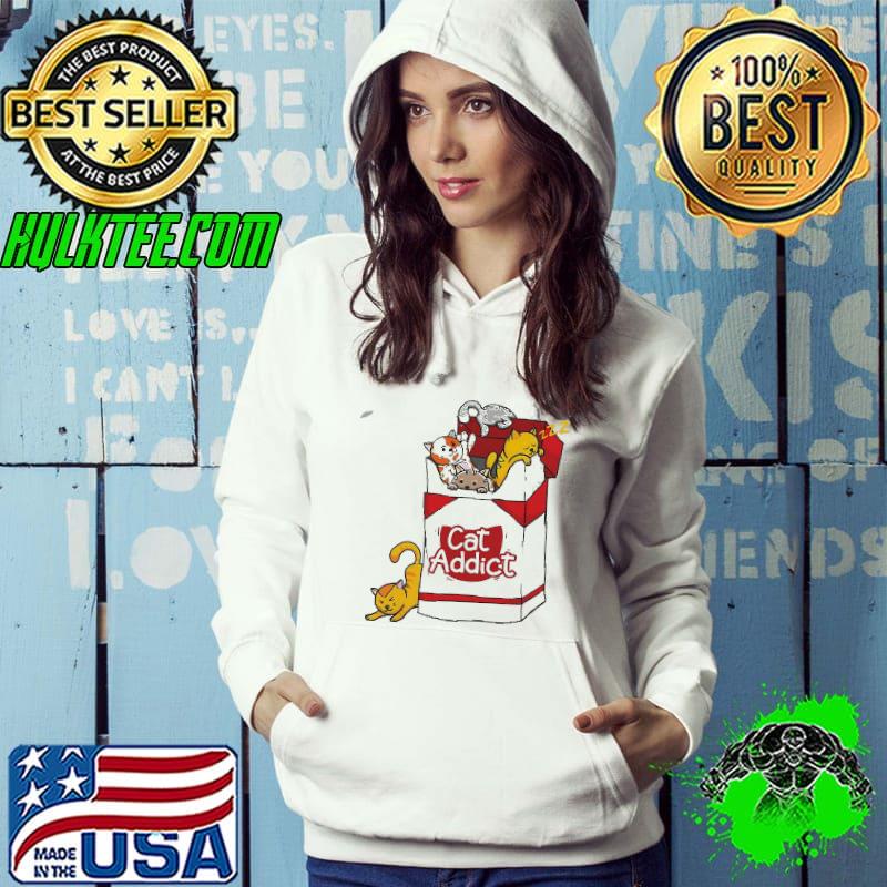 Cat Addict Kittens Cats Lover shirt