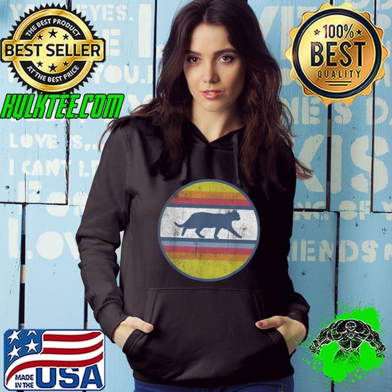 Cat - Vintage Retro Silhouette Men Women Christmas Gift T-Shirt Hoodie Cat - Vintage Retro Silhouette Men Women Christmas Gift T-Shirt Hoodie