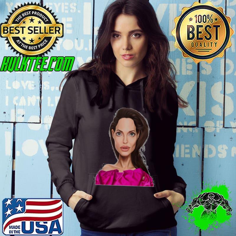 Celebrity sunday angelina jolie rob snow transparent shirt