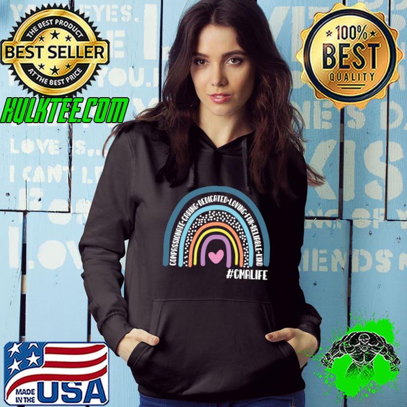 Certified Medical Assistant Cute Rainbow T-s Hoodie Certified Medical Assistant Cute Rainbow T-s Hoodie